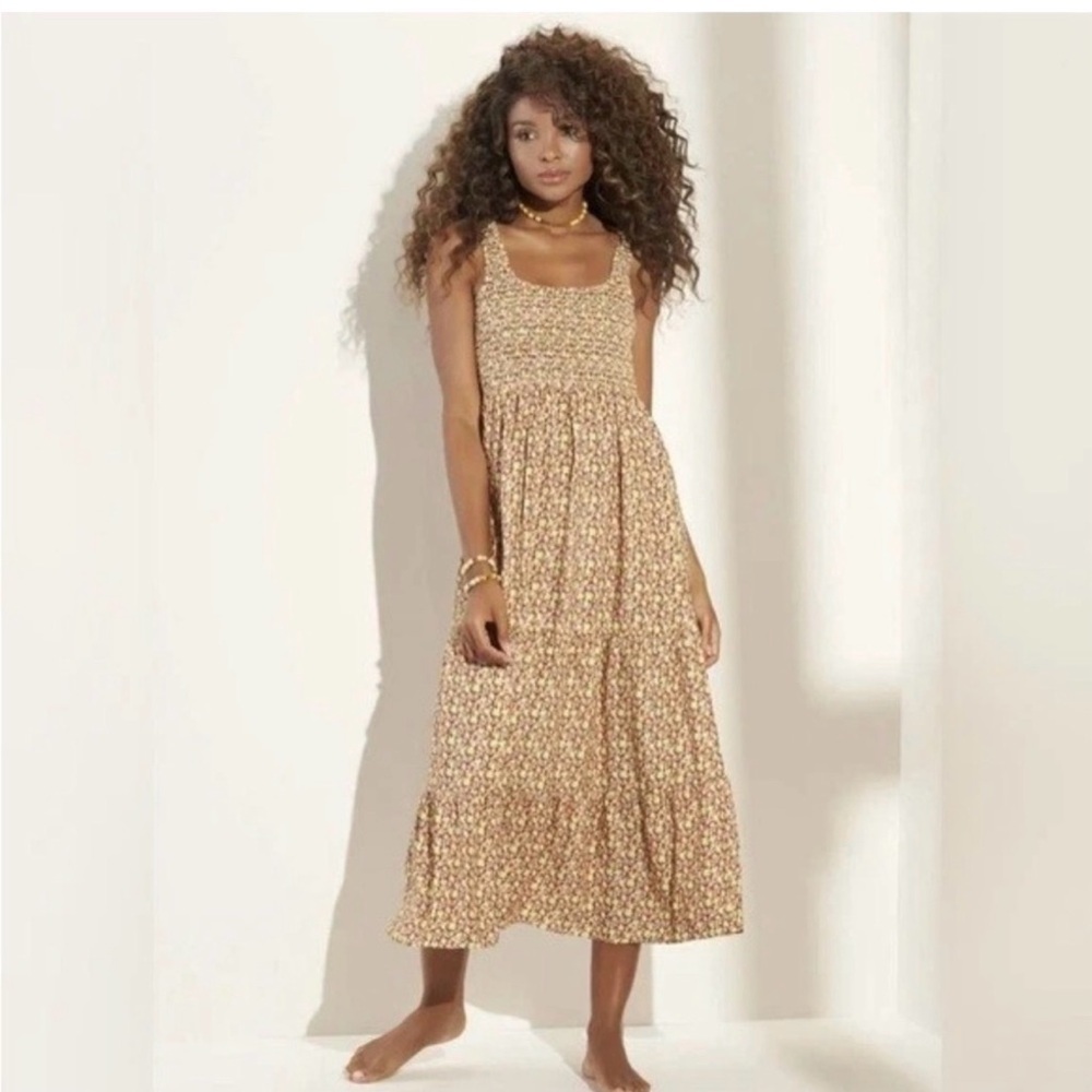 Maagi Floral Midi Dress Meadow Millie